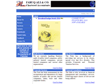 Tablet Screenshot of fac.com.pk